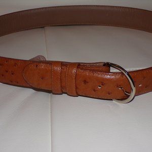 Ferrini Ostrich Belt Size 36"